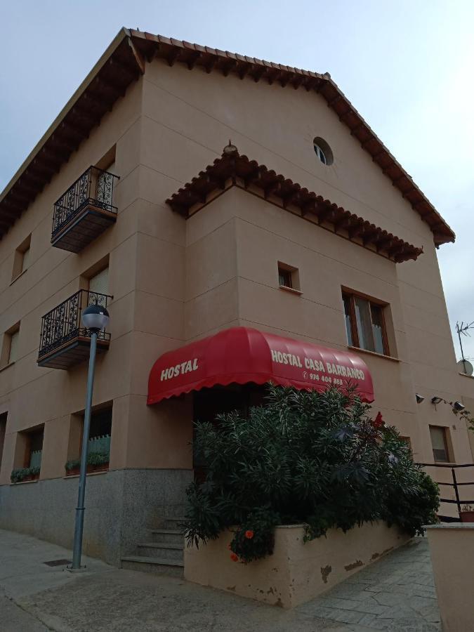 Hostal Casa Barranco Castejón del Puente Kültér fotó